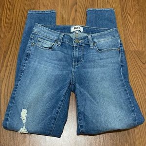 Paige || Vertugo Ankle Distressed Jeans S 26